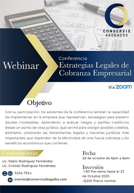 Webinar Conservis.