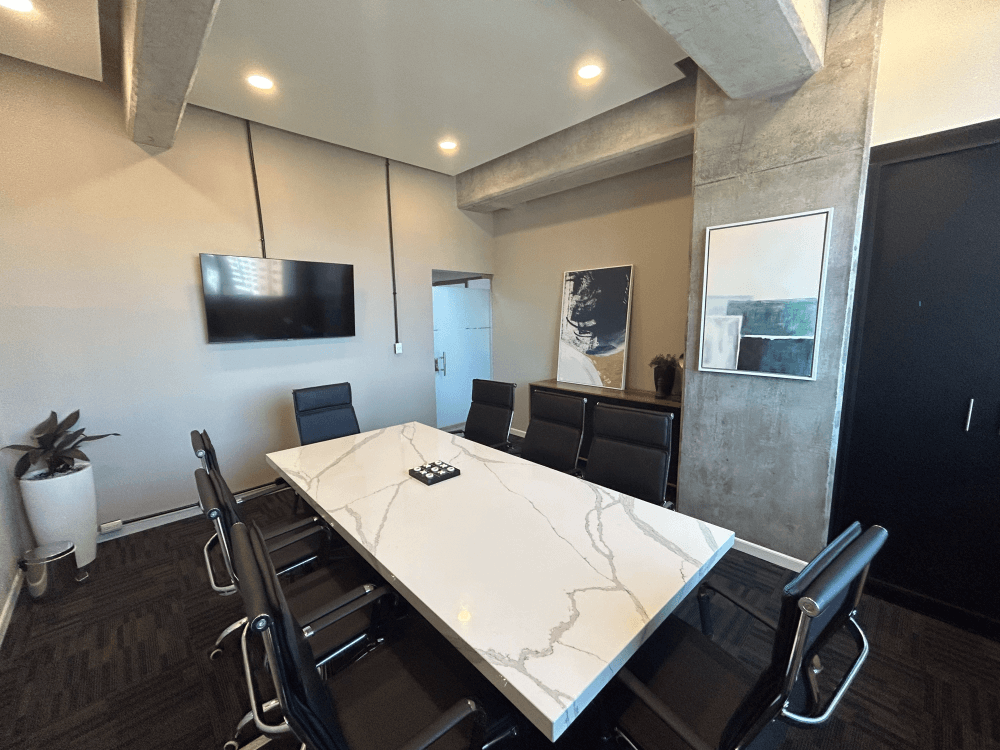 Sala de reuniones de Conservis Abogados